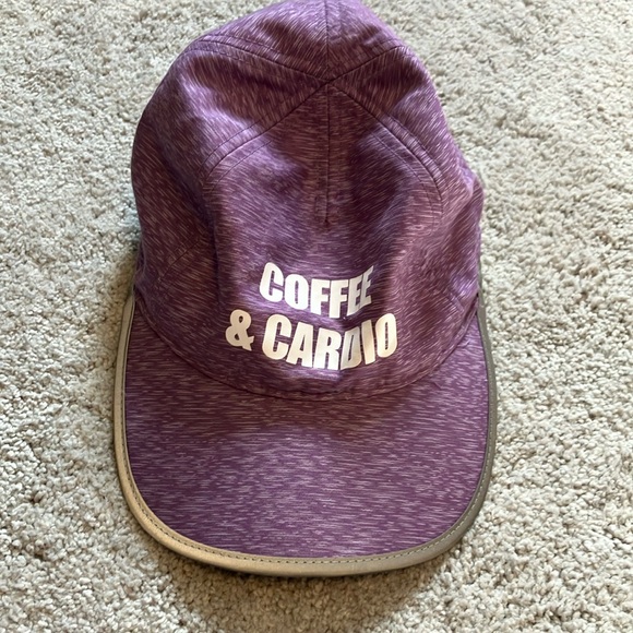 tek gear Accessories - Tek Gear Coffee & Cardio Purple Hat